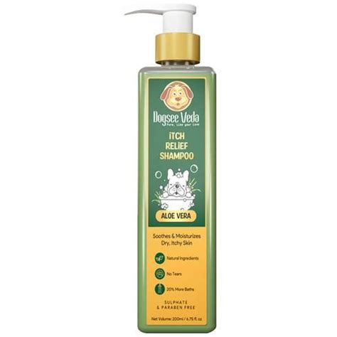 Buy Dogsee Veda - Itch Relief Shampoo, Aloe Vera, Soothes, Moisturises ...