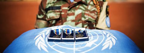 International Day of UN Peacekeepers - Medal Awards | United Nations