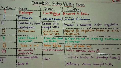 Clotting factors. an easy lecture in hindi and urdu - YouTube