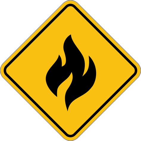 Clipart - fire alert