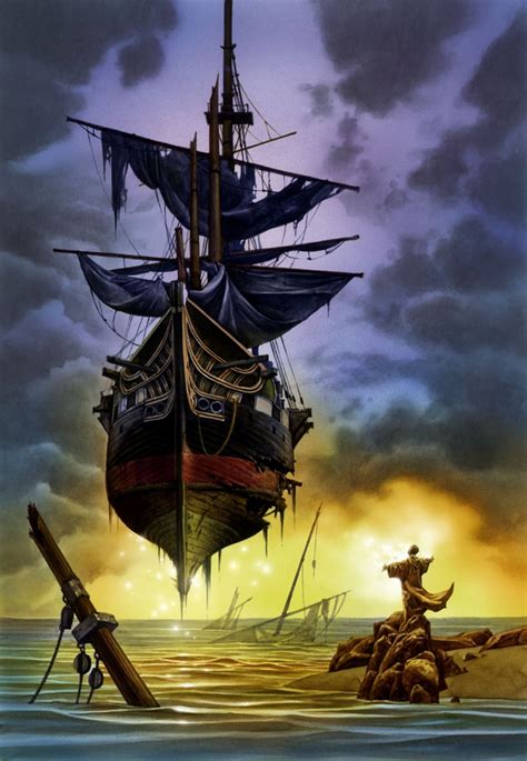 Flying Dutchman | Flying dutchman, Ghost ship, Pirate art