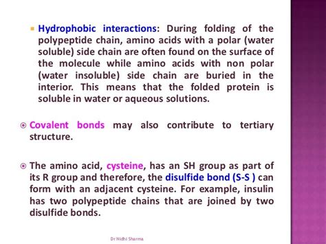 Protein structure