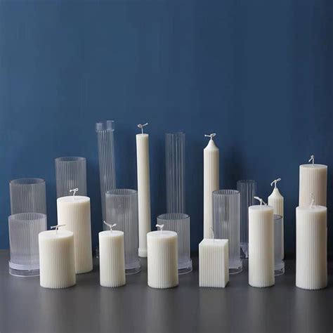 Candle Mold - Silicone Candle Mold - Cylinder Shaped Candle Mold - Can ...