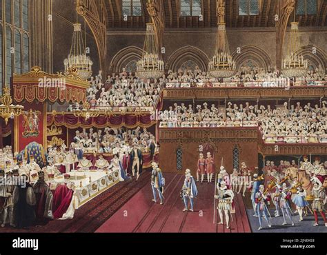 The Coronation of H.M. King George IV Stock Photo - Alamy