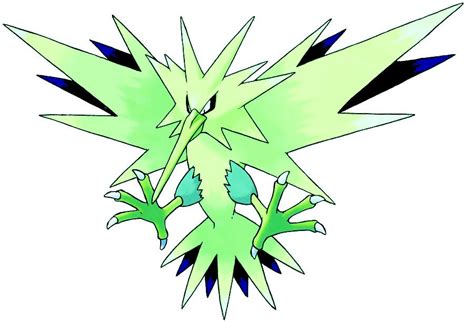 Improved shiny zapdos by wubfg on DeviantArt