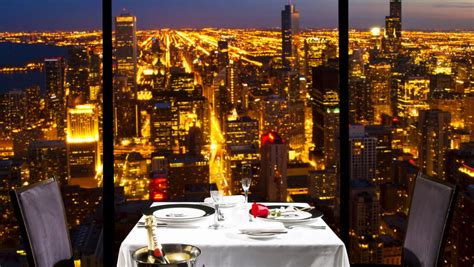 Scenic restaurants with cityscape views