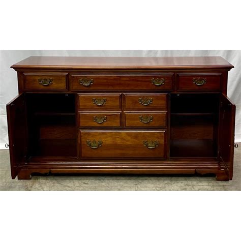 Vintage Solid Cherry American Drew Cherry Grove Collection Buffet ...