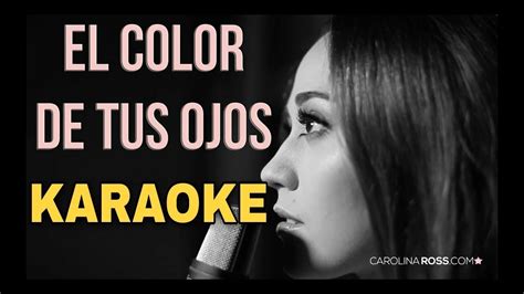 El Color De Tus Ojos - Banda MS - Karaoke Acustico Piano Acordes - Chordify