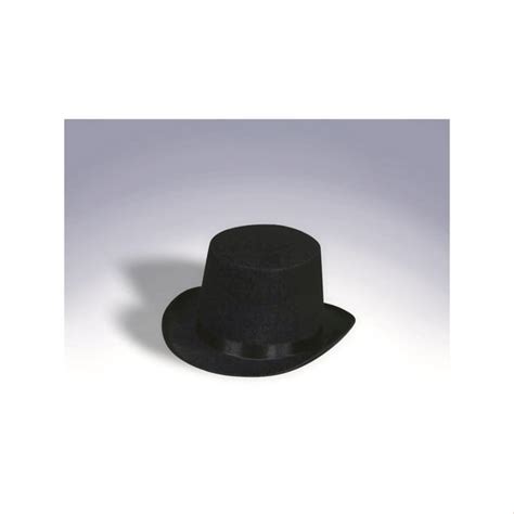 Black Top Hat Halloween Costume Accessory - Walmart.com - Walmart.com