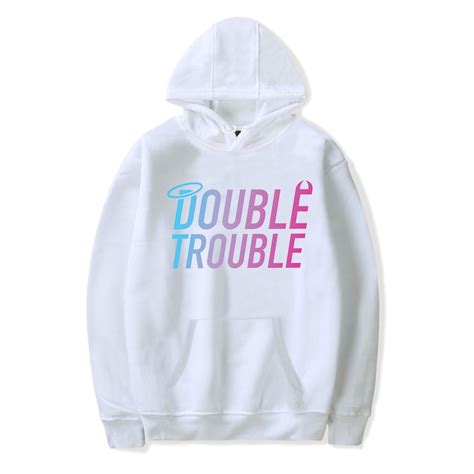 Stokes Twins Double Trouble Merch Hoodie Man/Woman Hip Hop Hoodies Fans ...