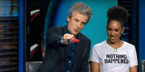 Peter Capaldi shows off his brand new Sonic Screwdriver!