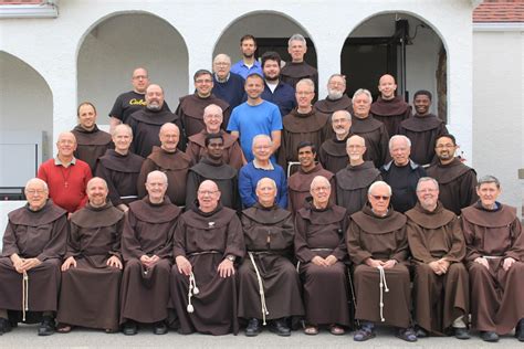 The Friars After Their Annual Retreat