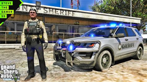 GTA 5 Mods Lspdfr Sheriff Monday Patrol!!!| (GTA 5 LSPDFR MODS ROLEPLAY) 4K - YouTube