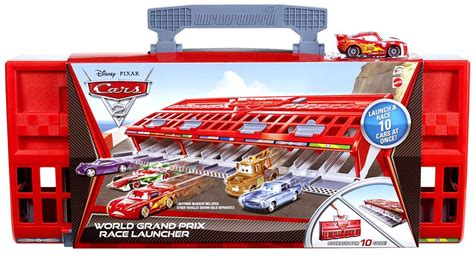 Disney Cars Cars 2 Playsets World Grand Prix Race Launcher Playset Mattel Toys - ToyWiz
