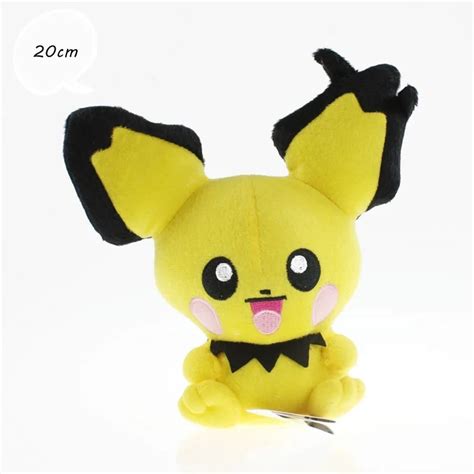 20CM Japan Anime Pikachu Mega Evolution Raichu Plush Toys Cartoon Cute Stuffed Dolls Children ...