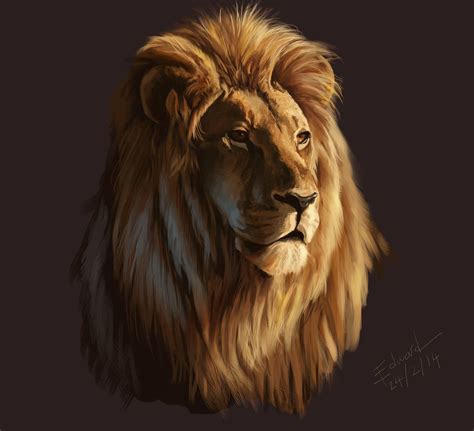 Lion by Edwardch93 on DeviantArt