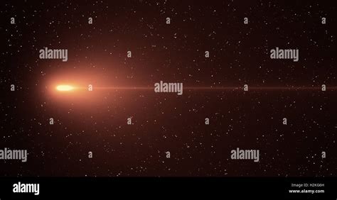 Shooting Star, Meteor in Space Stock Photo - Alamy