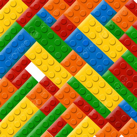 Color Textured Lego Bricks Background Vector, Color, Texture, Lego ...