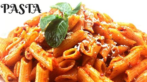 Pasta in Red Sauce - Easy to Make Italian Style Pasta with Indian Touch - Pasta Recipe (VIDEO ...