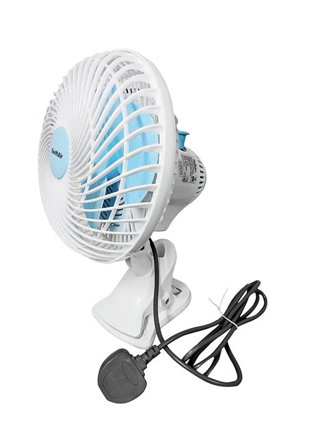 Oscillating Clip On Fan 8"/20cm