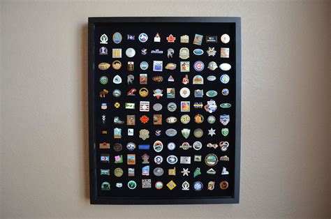 120 Pin 16"x20" Display. $65.00, via Etsy. | Lapel pins display, Pins badge display, Pin ...