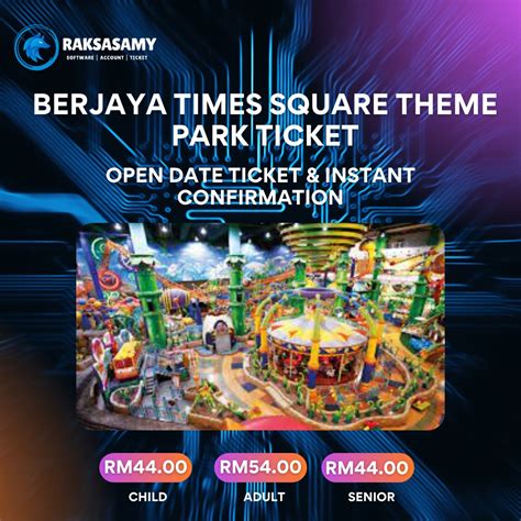 [PROMO 2022] Berjaya Times Square Theme Park Ticket, Tickets & Vouchers, Local Attractions and ...