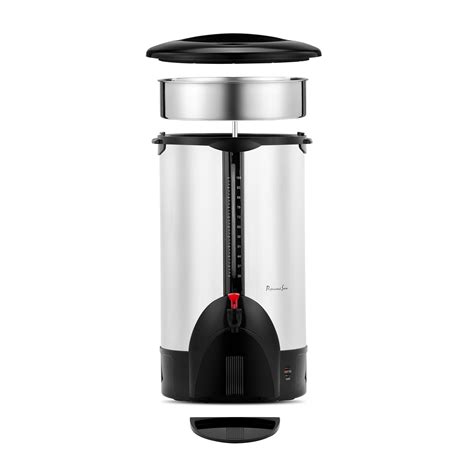 Coffee Urn, 100-Cup, Stainless Steel - Professional Series