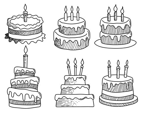 Share 84+ birthday cake doodle art latest - awesomeenglish.edu.vn