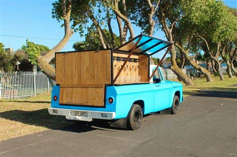 The Truck of Craft Beer. A mobile 6 tap Bar built on a Dodge D100 1966! | Craft beer, Beer truck ...