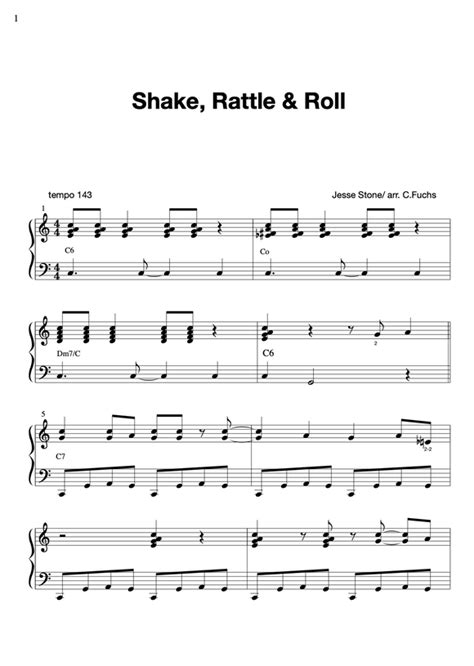 Shake, Rattle & Roll – Christians Sheet Music