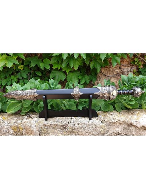 Spatha Roman Cavalry Sword Black Sheath