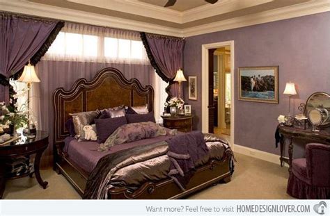 15 Ravishing Purple Bedroom Designs | Home Design Lover | Purple master bedroom, Purple bedrooms ...