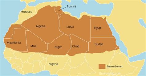 Sahara In Africa Map - My Maps