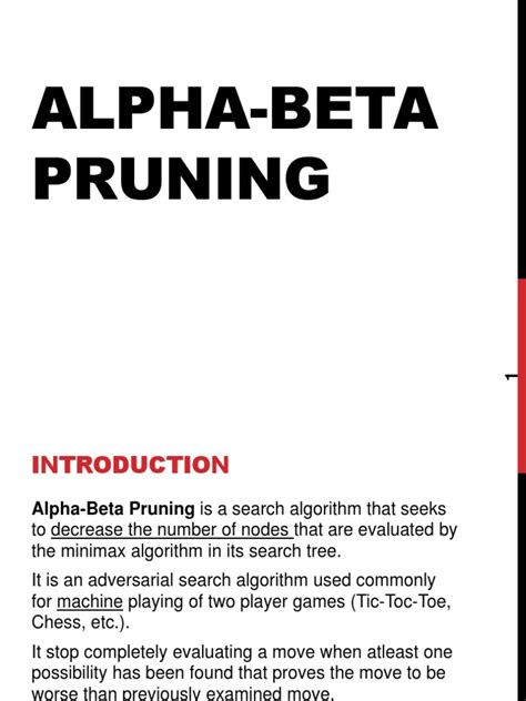 Alpha Beta Pruning | PDF | Algorithms And Data Structures | Artificial Intelligence