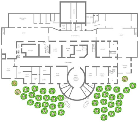 East Room White House Floor Plan