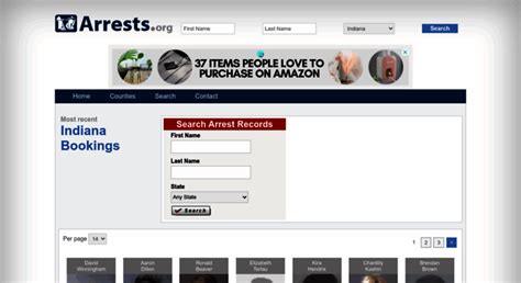 Access indiana.arrests.org. Indiana Arrests and Inmate Search