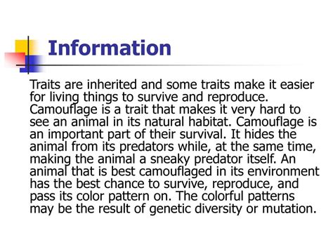 Structural Adaptation Activity - ppt download