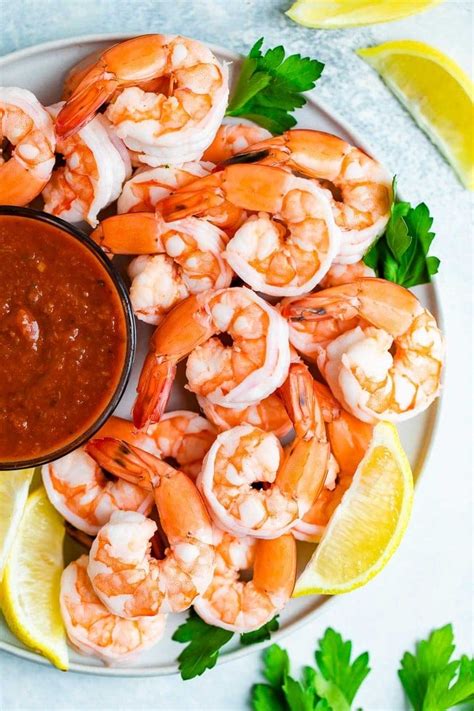 Easy Shrimp Cocktail {with Low Sugar Cocktail Sauce} - Eating Bird Food