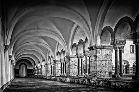 bogengang, architecture, monastery, trier, historical, arc, building, arcade, structure ...
