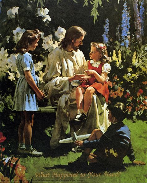 Jesus With Children 2 Catholic picture print | Etsy