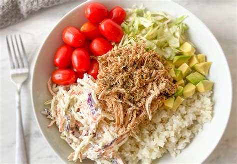 Paleo Pulled Pork Burrito Bowl - The Gluten Free Grasses