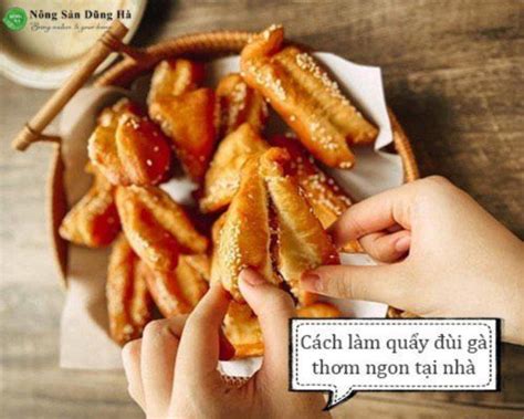 Cách làm quẩy đùi gà vàng giòn ăn vặt cho trẻ nhỏ cuối tuần