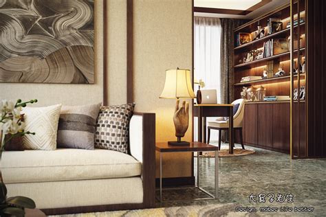 Beautiful Apartment Interior Design With Chinese Style - RooHome