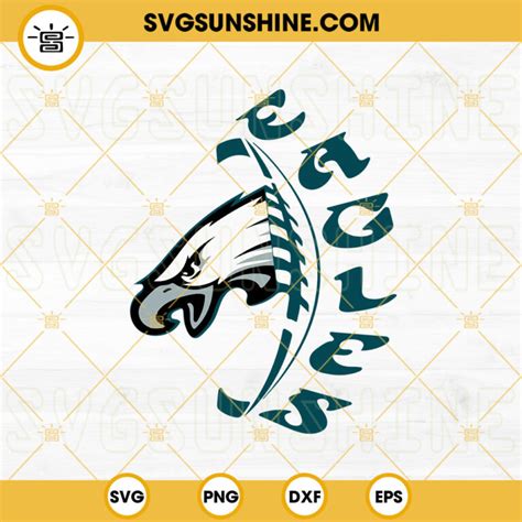 Eagles Football Logo SVG, NFL Team SVG, Philadelphia Sports SVG, Super Bowl SVG PNG DXF EPS