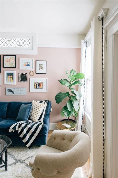 13+ Pink walls living room ideas | livingroom101