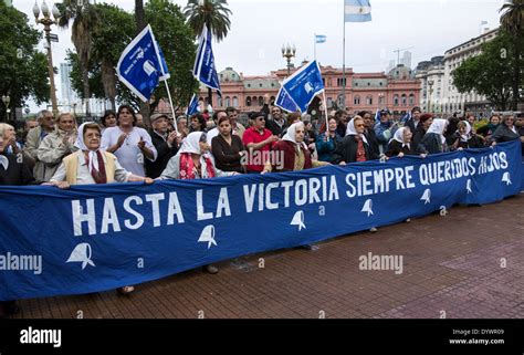 Mothers Plaza de Mayo protest. Buenos Aires. Argentina Stock Photo - Alamy