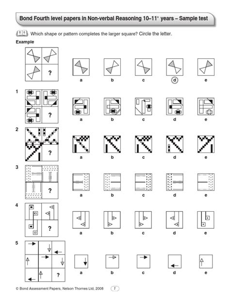 Reasoning Test