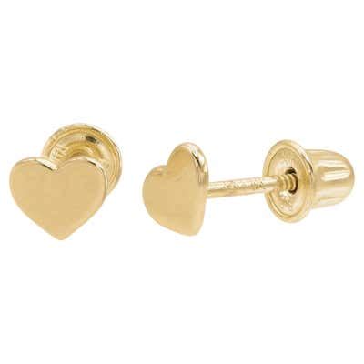 Tiffany and Co. Platinum Diamond Open Heart Stud Earrings 0.08 Carat at 1stDibs | tiffany heart ...