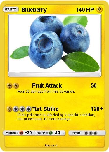 Pokémon Blueberry 133 133 - Fruit Attack - My Pokemon Card