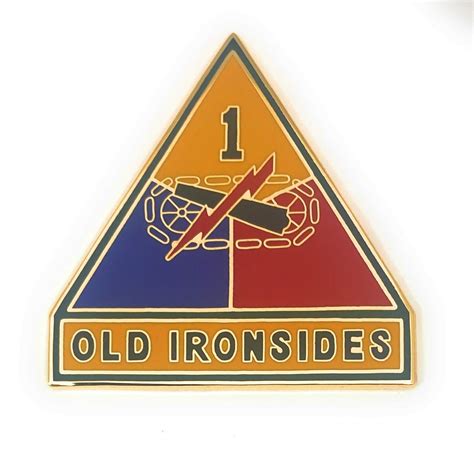 U.S. Army 1st Armored Division CSIB – Sta-Brite Insignia Inc.